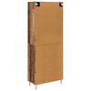 vidaXL Highboard Altholz 69,5 x 34 x 180 cm Holzwerkstoff