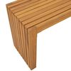 vidaXL Bank &Ouml;l-Natur 110 x 30 x 45 cm Massivholz Teak