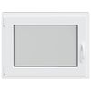 vidaXL Kellerfenster "RISOR" 80x70 cm Drehkipp DIN Links Wei&szlig;