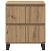 vidaXL Sideboard 2 pcs Artisan-Eiche 60 x 35 x 70 cm
