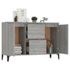 vidaXL Sideboard Grau Sonoma 102x35x70 cm Holzwerkstoff