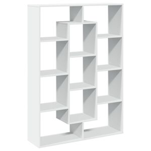vidaXL B&uuml;cherregal Wei&szlig; 102x29x143 cm Holzwerkstoff