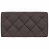 vidaXL Kopfteil-Kissen Dunkelbraun 80 cm Stoff