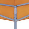 vidaXL Partyzelt-Dach 6x3 m Orange 270 g/m²