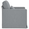 vidaXL Sofa Hellgrau Gesamtabmessungen: 78 x 78 x 80 cm (B x T x H)