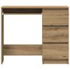 vidaXL Schreibtisch Artisan-Eiche 90x45x76 cm Holzwerkstoff