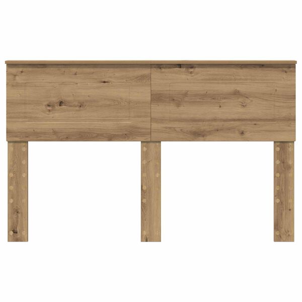 vidaXL Kopfteil mit Kopfteil Artisan-Eiche 150 cm Holzwerkstoff