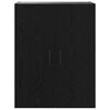 vidaXL Wandschrank Wandmontiert Schwarz Eichen-Optik 69,5 x 34 x 90 cm