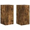 vidaXL TV-Wandschrank 2 stk. R&auml;uchereiche Holzwerkstoff