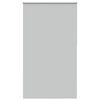 vidaXL Verdunkelungsrollo Hellgrau 140x210cm Stoffbreite 136,6cm
