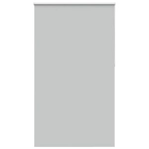 vidaXL Verdunkelungsrollo Hellgrau 140x210cm Stoffbreite 136,6cm