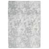 vidaXL Teppich Shaggy Hochflor NAVARRA Silbergrau 200x290 cm Polyester