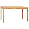 vidaXL 5-tlg. Garten-Essgruppe Massivholz Teak