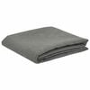 vidaXL Tischdecke Quadratisch Hellgrau 90 x 90 cm
