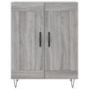 vidaXL Highboard Grau Sonoma 69,5x34x180 cm Holzwerkstoff