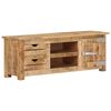 vidaXL TV-Schrank 110x30x40 cm Raues Mangoholz