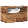 vidaXL Wand-Nachttisch Altholz-Optik 45x26x28,5 cm