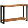 vidaXL Konsolentisch Braun 120 x 33 x 75 cm Massivholz Akazie
