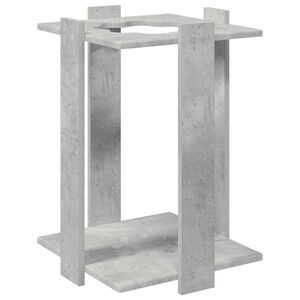 vidaXL Billardqueue-St&auml;nder Holzwerkstoff 42 x 43 x 60 cm Betongrau