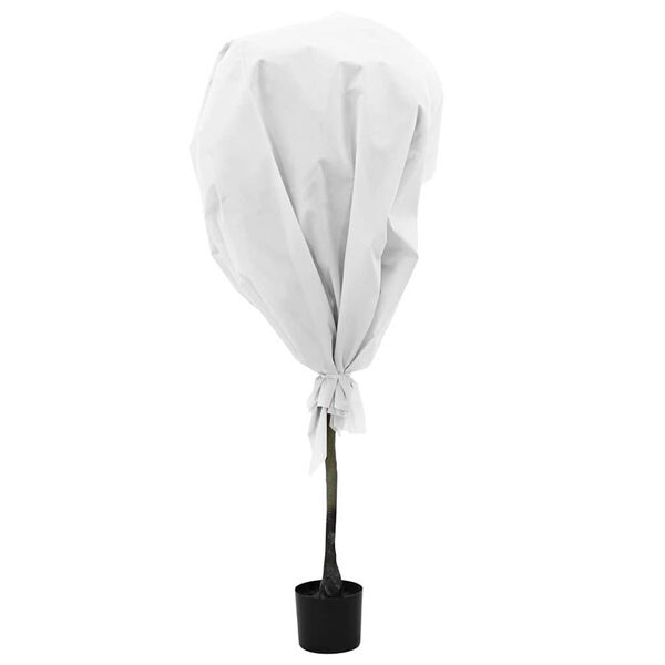 vidaXL Frostschutz-Pflanzen-Vlies Wei&szlig; 20 x 3,2 m Vliesstoff