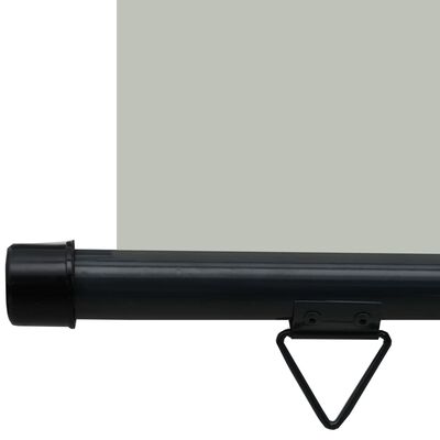 vidaXL Balkon-Seitenmarkise 65x250 cm Grau