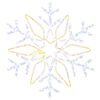 vidaXL LED-Schneeflocke Weihnachtsbeleuchtung LOVIISA 140 LEDs