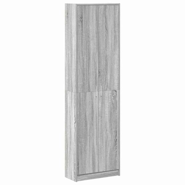 vidaXL Kleiderschrank Graues Sonoma 55 x 25 x 189 cm Holzwerkstoff