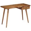 vidaXL Schreibtisch Akazienholz Massiv 110 x 50 x 76 cm