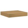 vidaXL Wandregal 2 pcs Braun 23 x 23,5 x 4 cm Holzwerkstoff