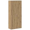 vidaXL Highboard 80 x 35 x 180 cm Holzwerkstoff Eiche handwerklich