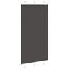 vidaXL Plissee Schwarz 110x200 cm Stoffbreite 109,4 cm Polyester