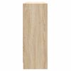 vidaXL Sideboard Sonoma-Eiche 91x28x75 cm Holzwerkstoff