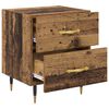 vidaXL Nachttisch Altholz 40 x 35 x 47,5 cm Holzwerkstoff