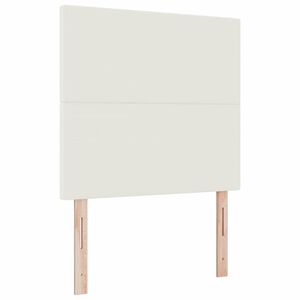 vidaXL Kopfteil Creme 80 cm Cordstoff