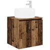 vidaXL Wandmontierte Waschtisch Altholz 49,5 x 44,5 x 66 cm
