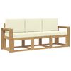 vidaXL Outdoor-Sofagarnitur 3 Stk.