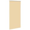 vidaXL Verdunkelungsrollo Beige 105x210 cm Stoffbreite 100,7 cm