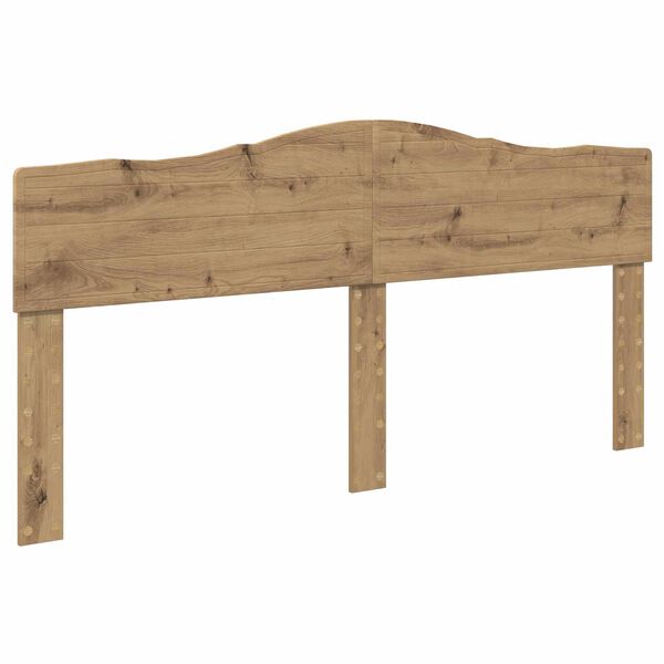 vidaXL Kopfteil Artisan-Eiche 180 cm Holzwerkstoff