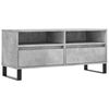 vidaXL TV-Schrank Betongrau 100x34,5x44,5 cm Holzwerkstoff