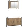 vidaXL Badezimmerschrank-Set 2 stk. Artisan-Eiche 65,5 x 34 x 61 cm