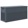 vidaXL Garten-Aufbewahrungsbox 320 L Anthrazit