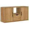 vidaXL TV-Schrank mit Schublade ODDA 79x24x40 cm Massivholz Kiefer
