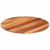 vidaXL Tischplatte Massivholz Akazie Rund 15-16 mm 70 cm