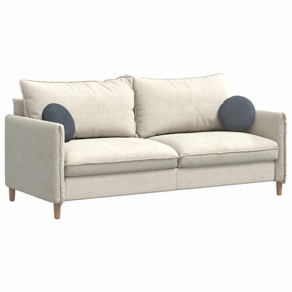 vidaXL Sitzkissen 2 St&uuml;ck Dunkelgrau &Oslash; 30 x 13 cm Samt