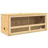 vidaXL Terrarium Braun 100 x 40 x 40 cm OSB