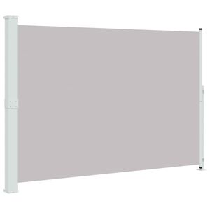 vidaXL Seitenmarkise Ausziehbar 200x300 cm Grau
