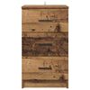 vidaXL Nachttisch mit Schubladen Altholz 38 x 38 x 66 cm Holzwerkstoff
