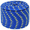 vidaXL Mehrzweck-Allzweckseil 12 mm 25 m Blau PP 930 kg Max. Traglast