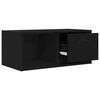 vidaXL TV-Schrank Schwarz Eichen-Optik 60x31x25,5 cm Holzwerkstoff