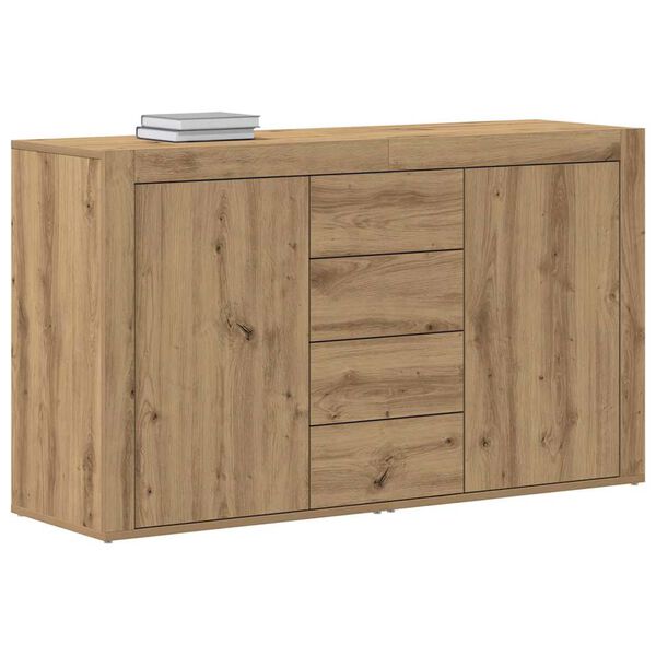 vidaXL Sideboard Artisan-Eiche 120 x 36 x 69 cm Holzwerkstoff